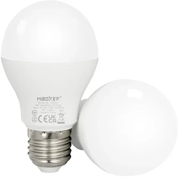 LED Pære E27 - 6W - CCT