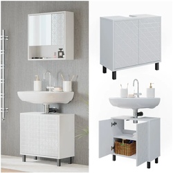 Vicco Waschtischunterschrank Agasta für Badezimmer, Unterschrank für Waschbecken