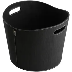 ADURO Holzkorb »Proline«, Ø: 39cm, schwarz, PET