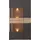 Forte Como Highboard, LED Beleuchtung Einlegeböden, Glastüre, Soft Close grau