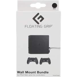 Floating Grip PlayStation 4 Slim Wall Mount - Black PlayStation Weiteres Gaming Zubehör