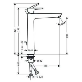 Hansgrohe Talis E 240 Einhandmischer polished gold optic 71716990