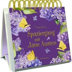 COPPENRATH 63936 Großes Spiralaufstellbuch: Spaziergang mit Jane Austen (M.Bastin)