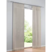 Heine Schiebevorhang in taupe | Gr.: 145-x-60-cm