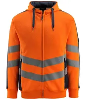 Mascot MASCOT® unisex Warnschutz-Langarmshirt Corby orange Größe XL