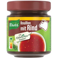 Knorr Bouillon mit Rind ergibt 6,5L