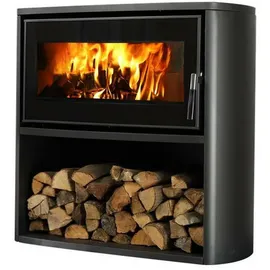 Supra Holzofen 7,7kw Stahl Schwarz