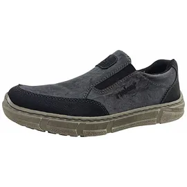 Rieker 04054 Herren Grau/Schwarz 46