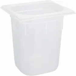 SCHNEIDER GN-Behälter 1/6, Polypropylen 530043 , Größe: 3,0 l, Tiefe: 200 mm