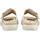 Gabor Pantolette GABOR Damen, Gr. 39, weiß, silber, Glattleder, Schuhe Pantolette,