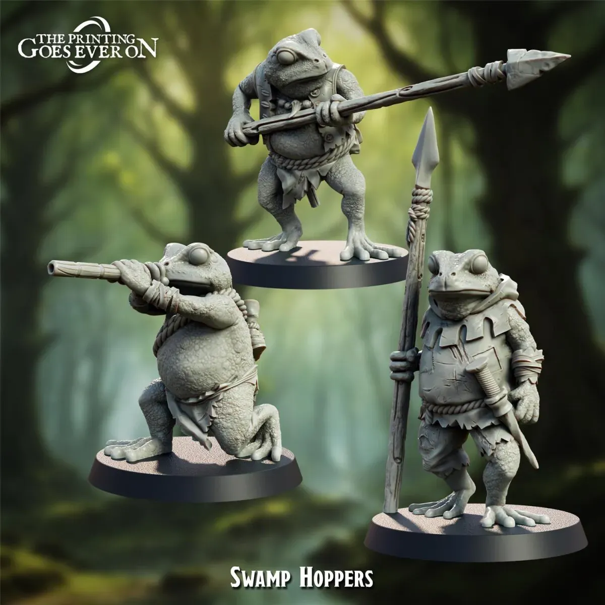 Swamp Hoppers aus Heart of the Forest von The Printing Goes Ever On