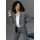 Aniston SELECTED Jerseyblazer Blau/Grau 48