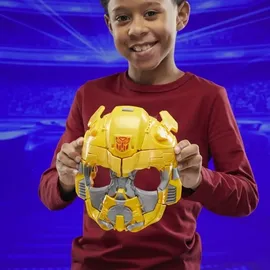 Hasbro Transformers Bumblebee B-127 Gesichtsmaske 26 cm - Rot/Silber/Gelb