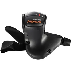 Rapidfire-Schalthebel Shim. Nexus SL7S50 für 7 G.-Nabe , mit Zug, 2100mm schwarz