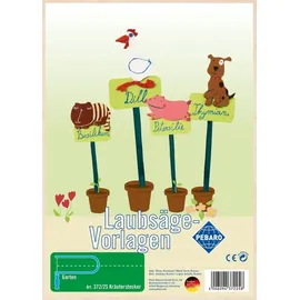 Pebaro Kreativset Laubsägevorlage "Kräuterstecker" (372/2S)
