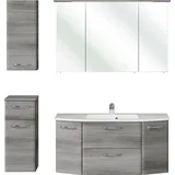 Saphir 4-tlg. Grau