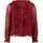 Zero Chiffonbluse rot 34