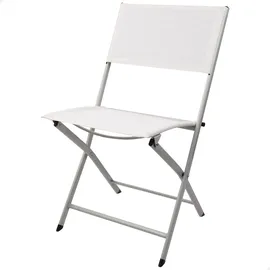 Aktive 61109 Gartenstuhl 46 x 55 x 81 cm weiß klappbar