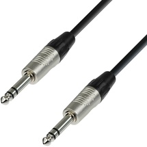 Adam Hall Cables Adam Hall K4 BVV 0090 Mikrofonkabel REAN 6, 3 mm Klinke stereo auf 6, 3 mm Klinke stereo 0, 9 m
