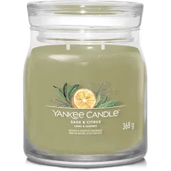 Yankee Candle Duftkerze Signature Medium Jar Sage&Citrus