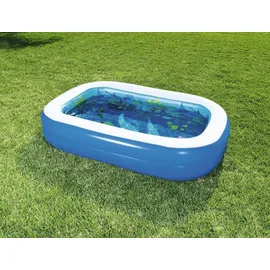 BESTWAY Family Pool 3D Abenteuer 262 x 175 x 51 cm
