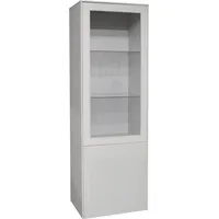 Mäusbacher Imola Standvitrine Holzwerkstoff/Glas 61x179x42 cm - Anthrazit matt