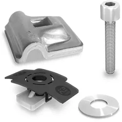 K2 Systems Blitzschutzklemme Multi Alu 8mm Set (2002473)