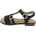 Sandale schwarz 39