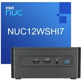 Intel NUC 12 Mini PC, NUC i7-1260P Wall Street Canyon Mini Computer, 12 Kern 16 Threads 18MB Cache(Bis zu 4,7 Ghz) Mini PC Windows 11 Pro, 32GB RAM 1TB PCIe SSD | WiFi6E | Thunderbolt 4