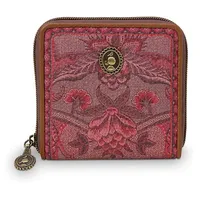 Pip Studio Wallet Square Kyoto Festival Dark Pink 11.5x11.5x2.5cm