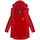 Navahoo Funktionsmantel »Regenjacke Deike rot