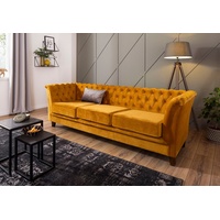 Home Affaire Chesterfield-Sofa »Dover«, gelb