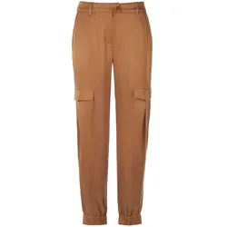 Knöchellange Cargo-Hose tRUE STANDARD braun, 36
