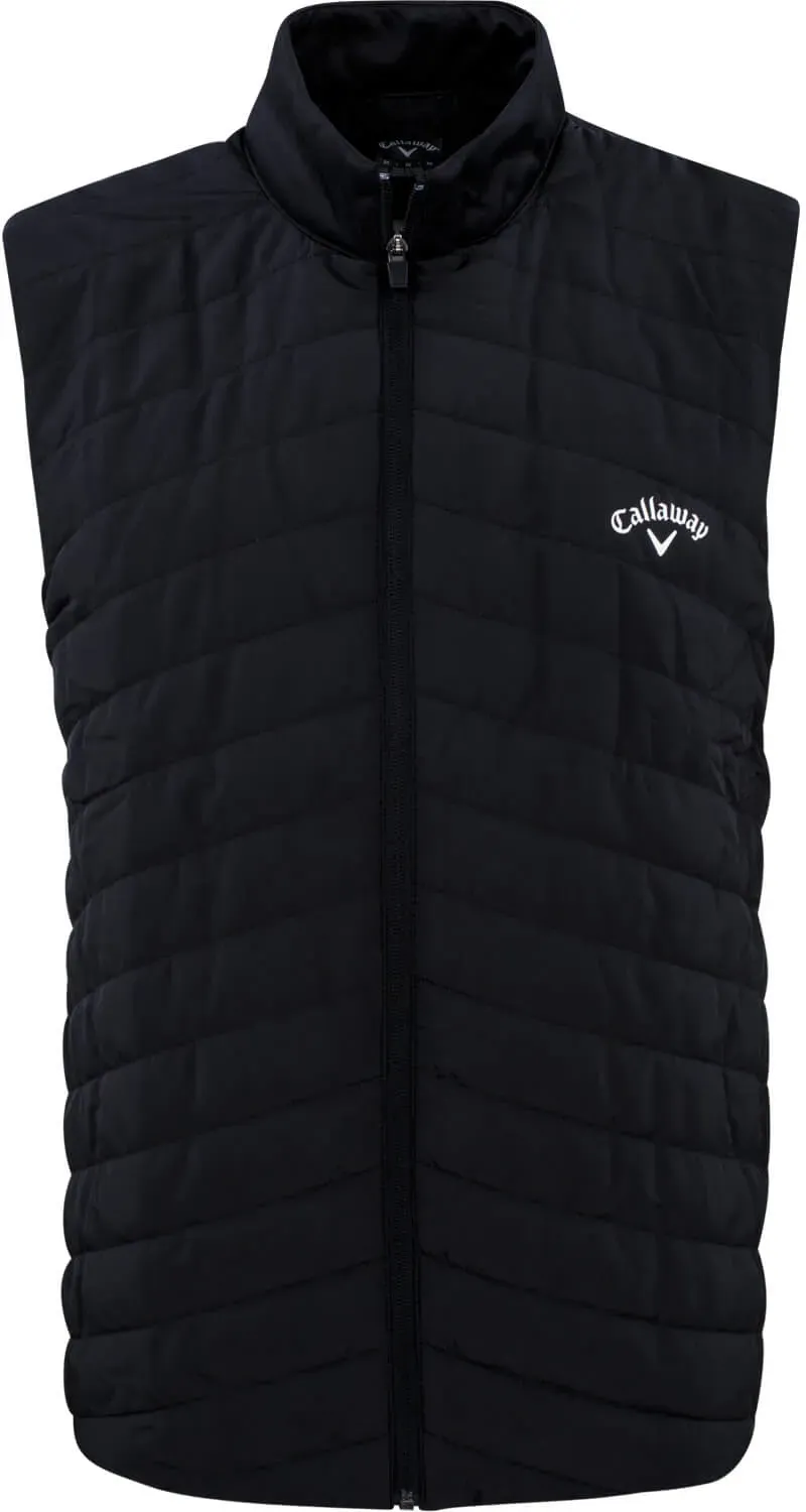 Callaway Weste Quilted Puffer Wind, schwarz