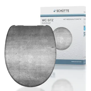 Schütte WC-Sitz INDUSTRIAL Grau