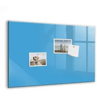 Tulup Magnettafel 60 x 40 cm Blau