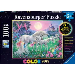 Ravensburger  13670 Puzzle Einhörner im Mondschein 100/200 Teile XXL 13670