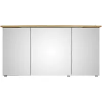 Saphir »Serie 4010 Badezimmer-Spiegelschrank inkl. LED-Beleuchtung im Kranz«, Badschrank