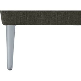 W.Schillig Eckcouch Chenille 3-Sitzer Grün