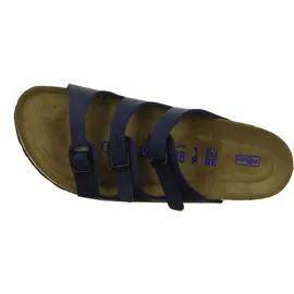 Birkenstock Florida Weichbettung Birko-Flor schmal blau 39