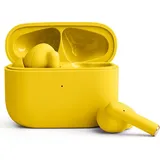 Forever TWS, In-Ear Kopfhörer, Bluetooth 5.0, Kabellose, in Ear Kopfhörer Sport, USB-C, für Android und IOS, Gelb