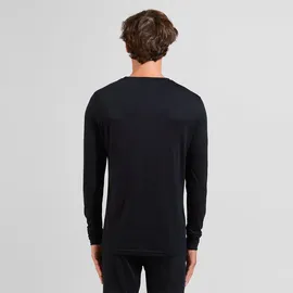 Odlo Merino 200 Langarm-baselayer - Black - M