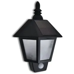 vidaXL Solarwandleuchte mit Bewegungssensor