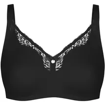 SUSA BH ohne Bügel Capri, Damen-BHS mit gemoldeten Cups & transparentem Spitzenstoff, Wunderbares Hautgefühl - 90A