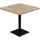 vidaXL Bistrotisch 80 x 80 x 75 cm Eichenoptik