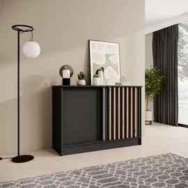 beautysofa Horizon 121 x 85 x 43,5 cm Schwarz