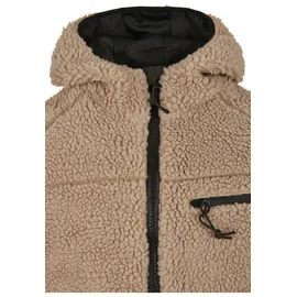 Brandit Textil Teddy Worker Jacke Camel L