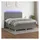 vidaXL Boxspringbett 180 x 200 cm Dunkelgrau