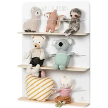 Musterkind Kinderregal Wall of Friends 10 x 80 x 58 cm Holz weiß