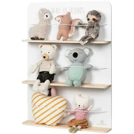 Musterkind Kinderregal Wall of Friends 10 x 80 x 58 cm Holz weiß